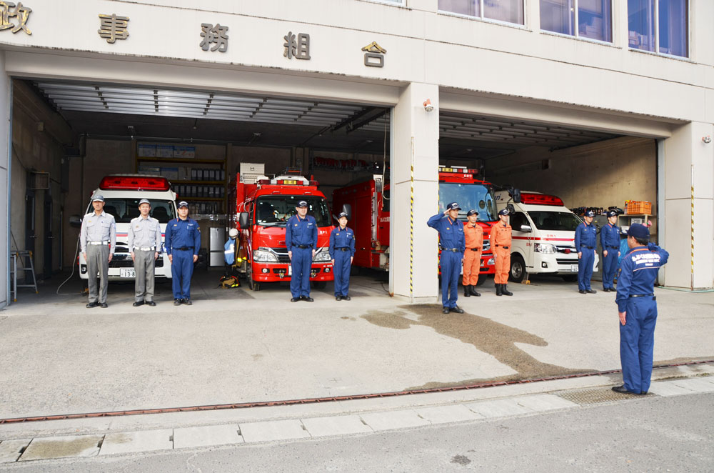 消防署(しょうぼうしょ)の一日(いちにち) | 亘理地区行政事務組合